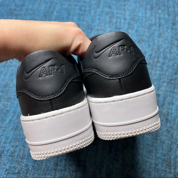 Nike Air Force 1 Sage Low Sneakers in Black White - Picture 5 of 7